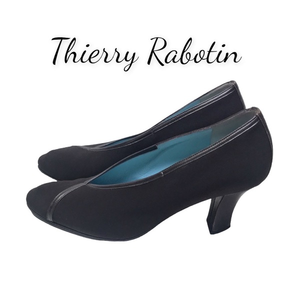 Thierry Rabotin Women’s Brown Kitten Heels Size 8 - Picture 2 of 15